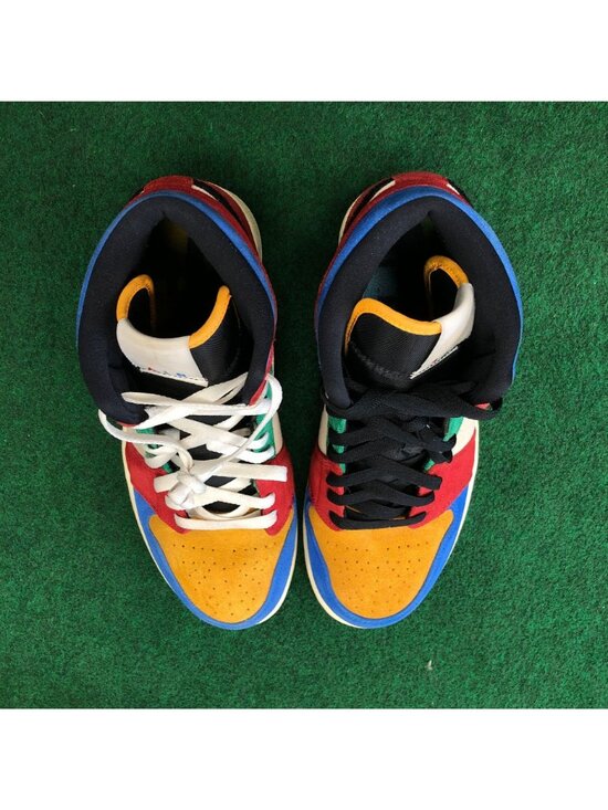 Pre-Owned Air Jordan 1 Mid Fearless ‘Blue the Great’ - Size 9 main image 8